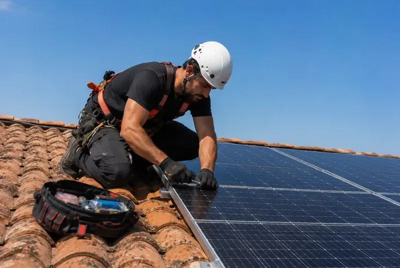 Maintenance et monitoring de panneaux solaires à Griesheim-sur-Souffel
