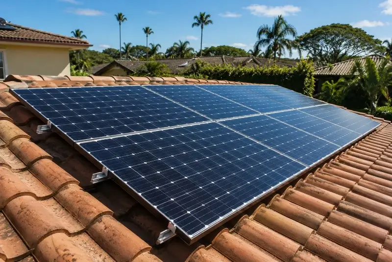 Installation de panneaux solaires à Griesheim-sur-Souffel